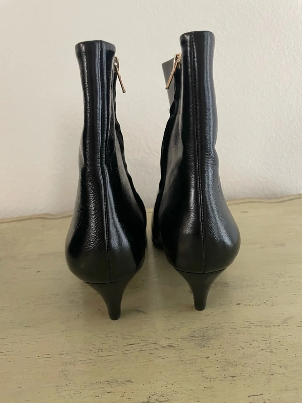 Madewell The Emilie Ankle‎ Boot in True Black Size 8.5 NWOB $218 NX217